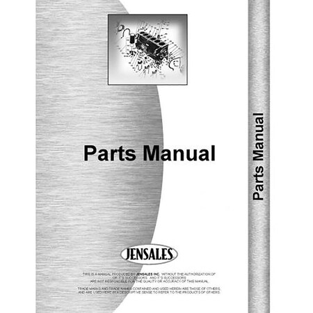 Engine Parts Manual Fits Case Bale Press